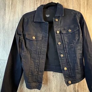 Womens dark blue denim jacket